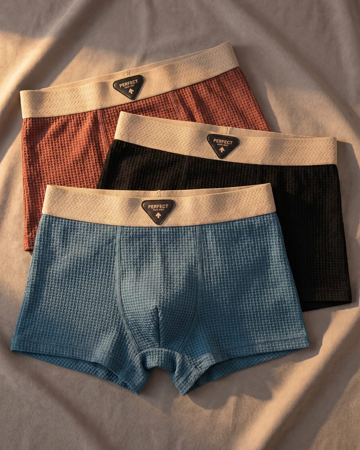 Dario Textured Boxer Brief Set