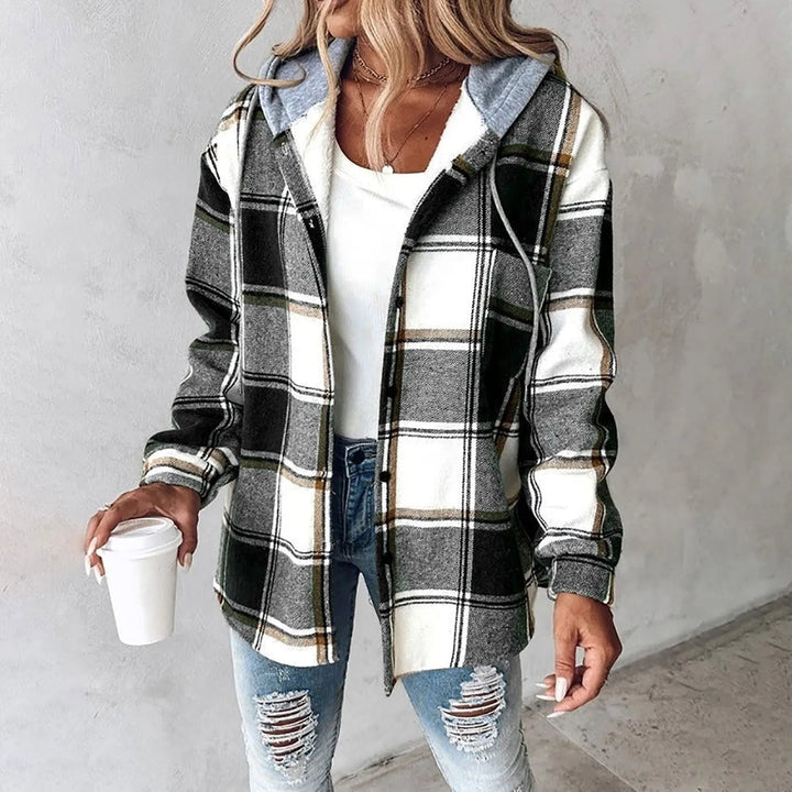 Élise | Lined Hooded Overshirt