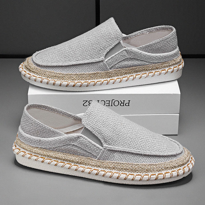 Sandro Woven Slip-On Espadrilles