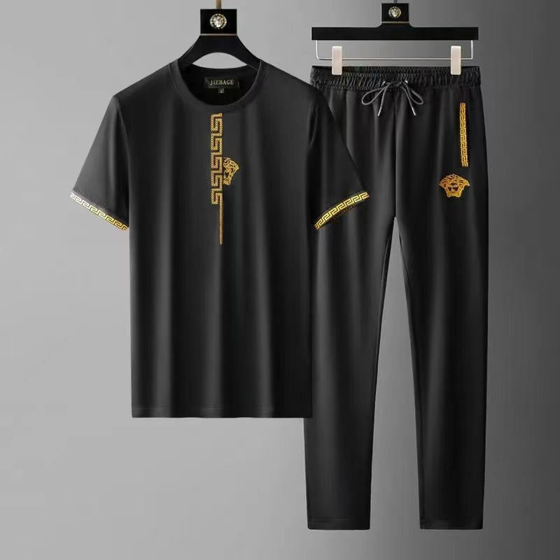 Enzo Conti Patterned Casual Set