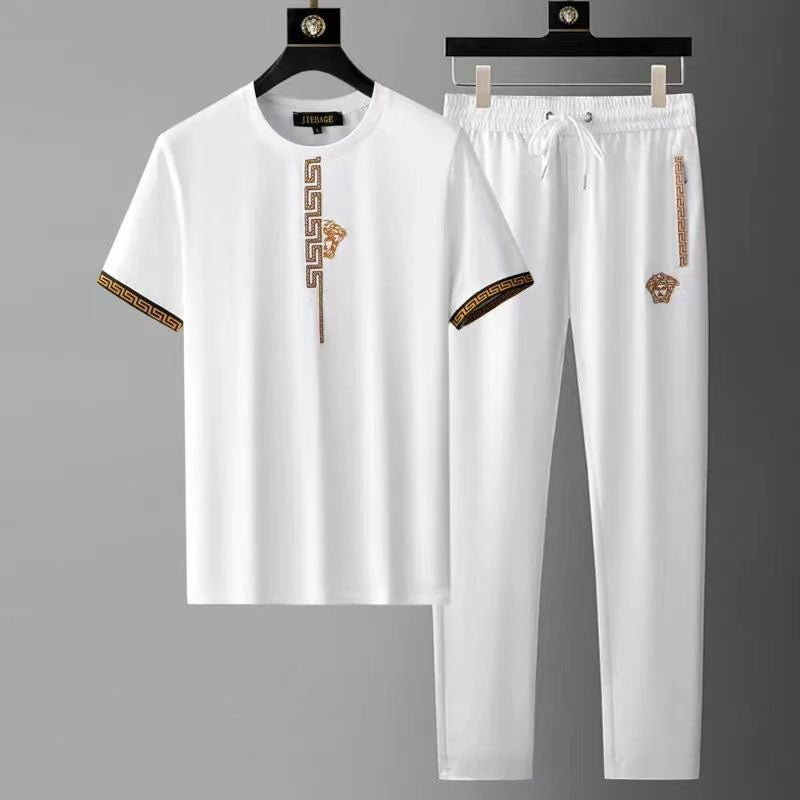 Enzo Conti Patterned Casual Set