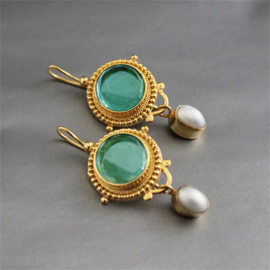 TURQUINA | CHERISHED TURQUOISE GEM EARRINGS