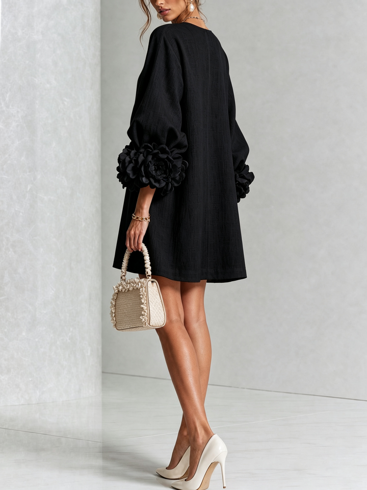 MARIETTA | SCULPTURAL SHIFT DRESS