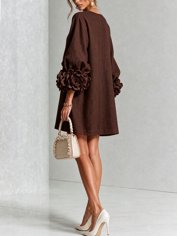MARIETTA | SCULPTURAL SHIFT DRESS
