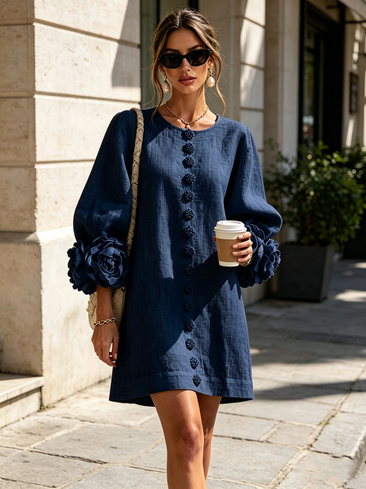 MARIETTA | SCULPTURAL SHIFT DRESS