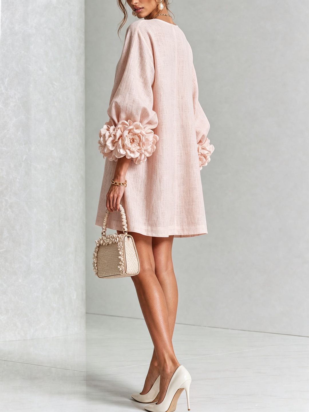 MARIETTA | SCULPTURAL SHIFT DRESS