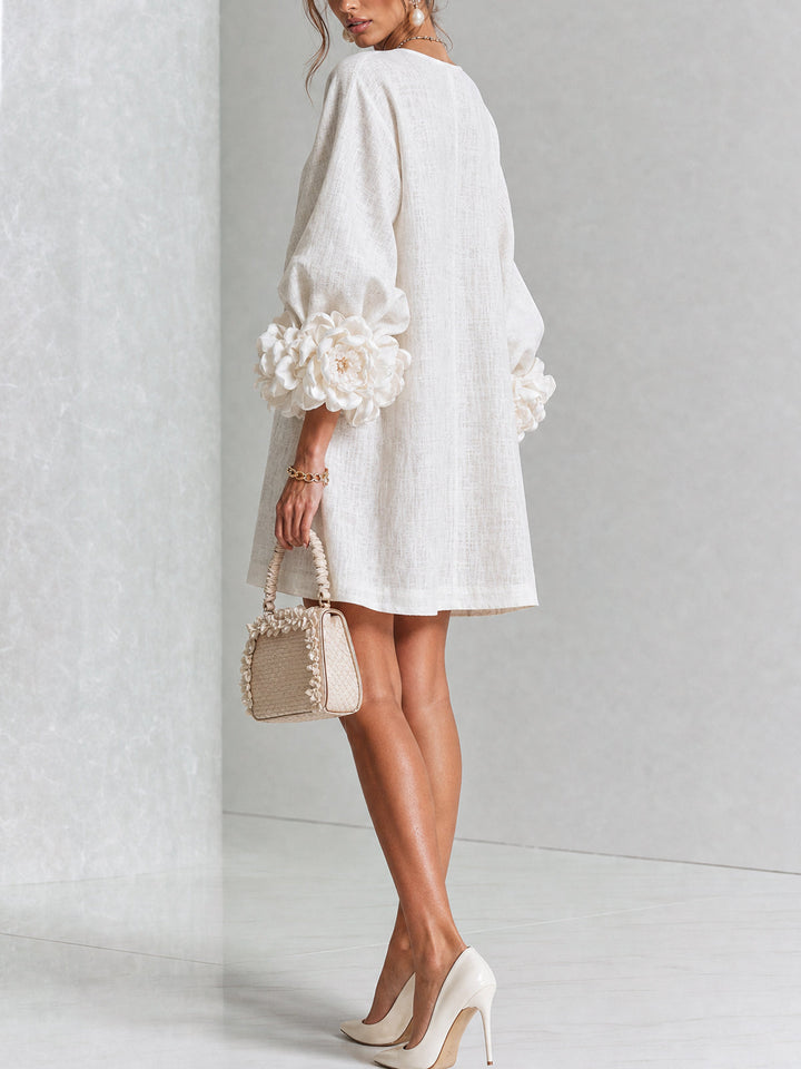 MARIETTA | SCULPTURAL SHIFT DRESS
