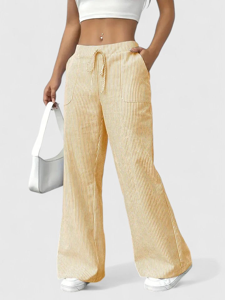 SIERRA – STRIPE FLOW LOUNGE PANTS