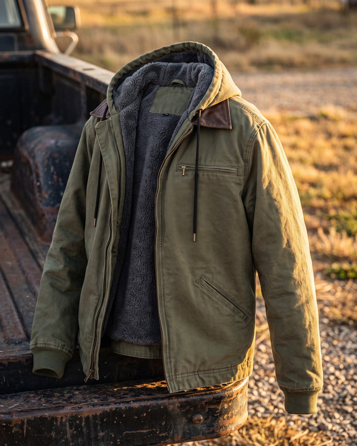 Joao Cotton Hooded Jacket