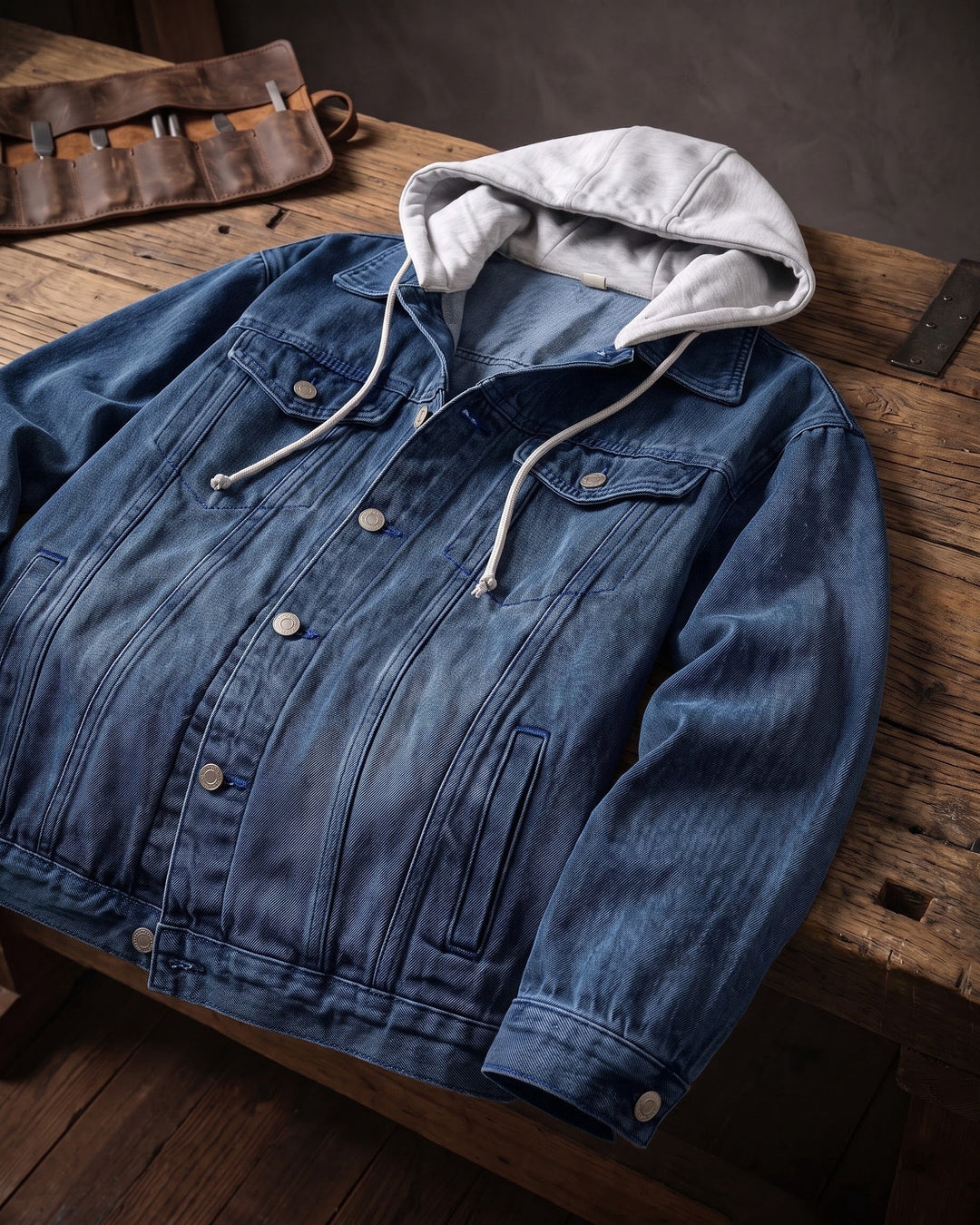 Ciro Denim Hooded Jacket