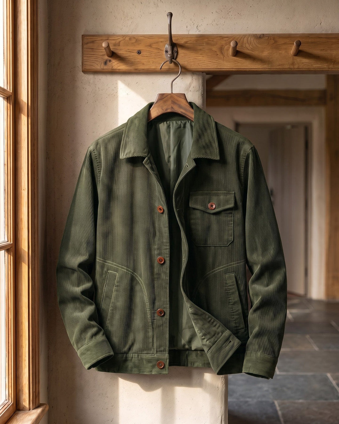 Carlo Corduroy Overshirt Jacket