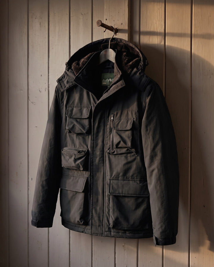 Fulvio Fleece-Lined Hooded Jacket