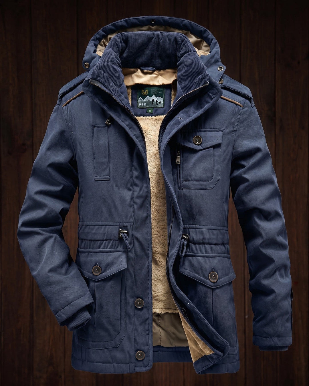 Vittorio Fleece-Lined Hooded Parka