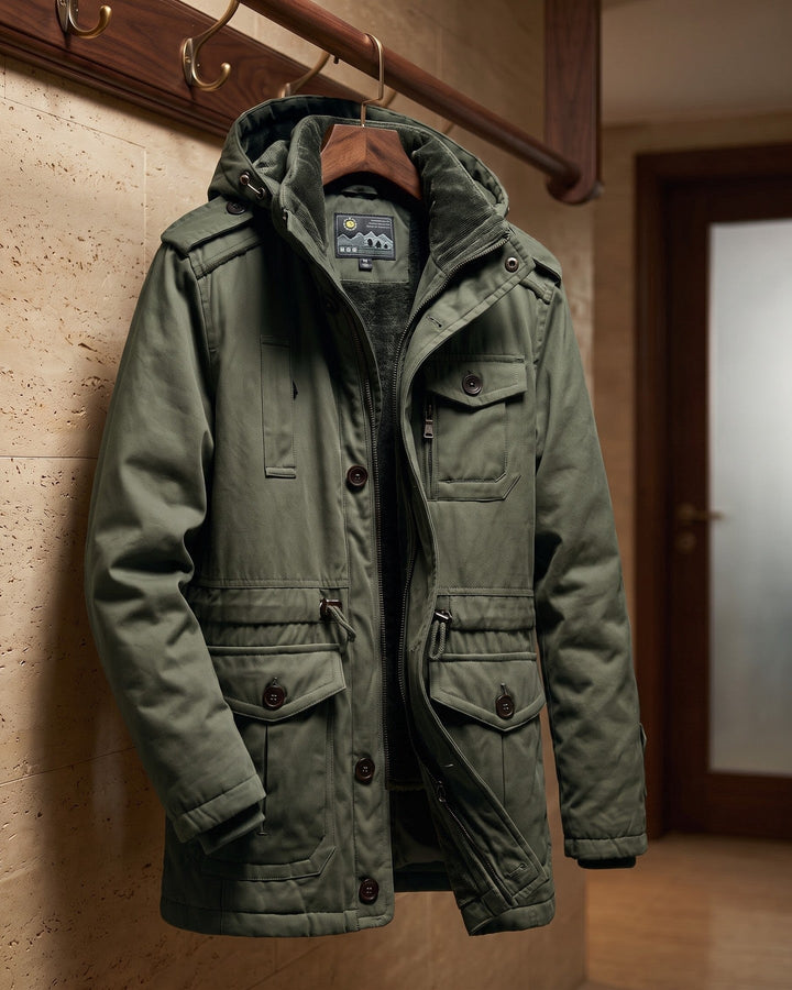 Vittorio Fleece-Lined Hooded Parka