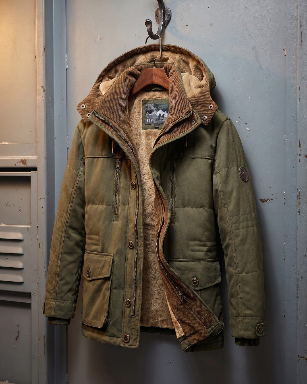 Fortunato Cotton Blend Winter Jacket