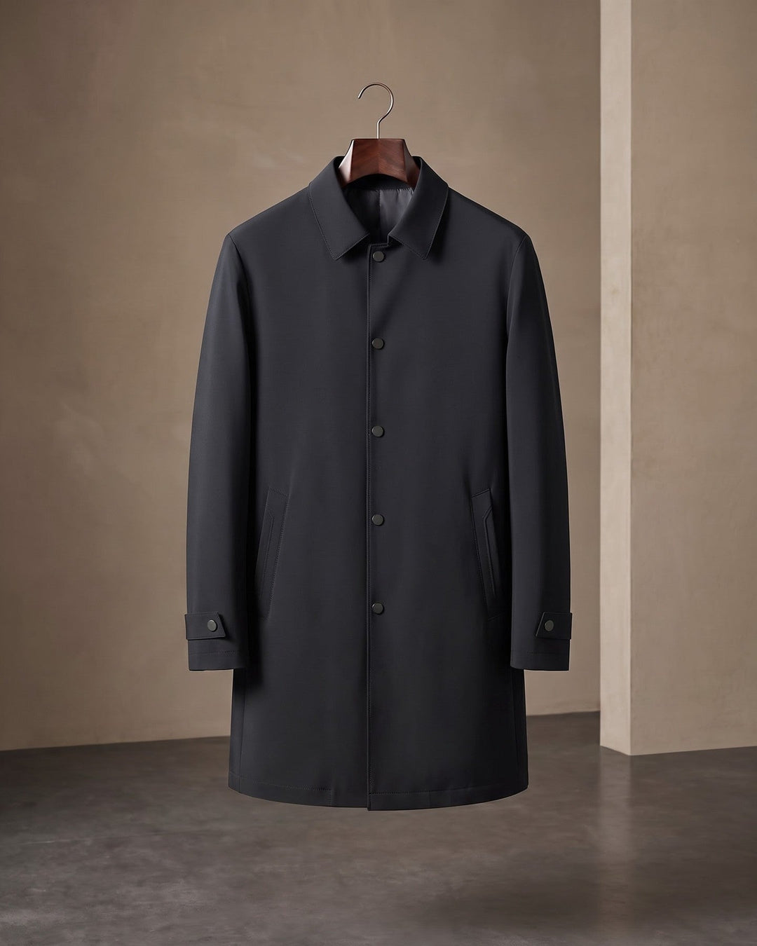 Enzo Down-Fill Mac Coat