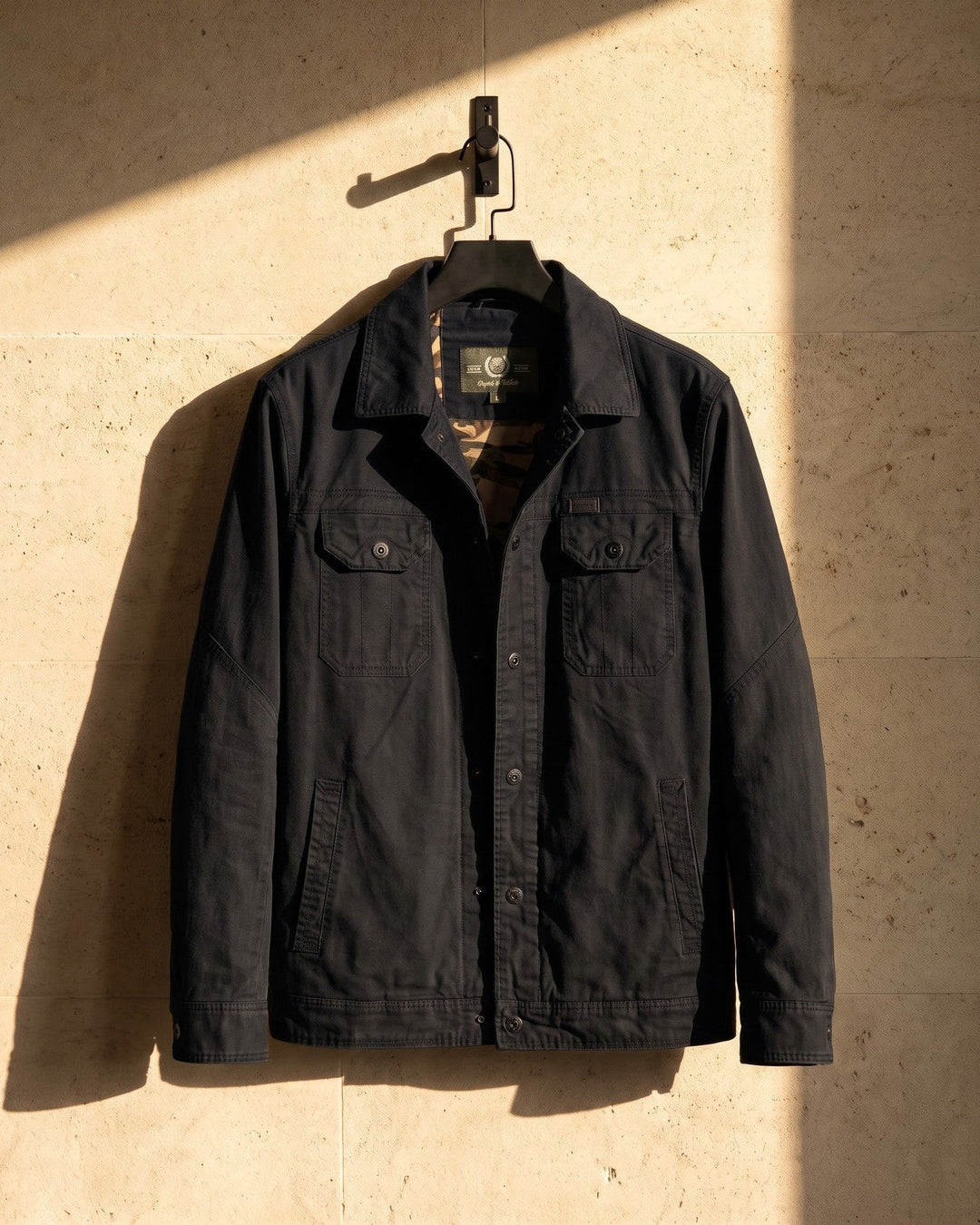 Tiberio Cotton Trucker Jacket