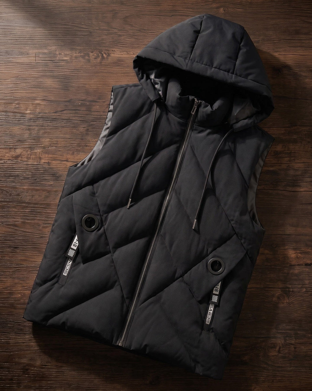 Marcello Hooded Quilted Vest