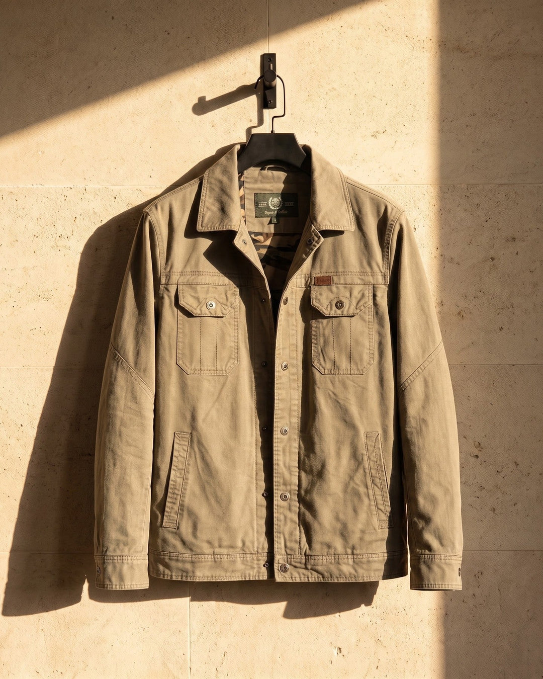 Tiberio Cotton Trucker Jacket