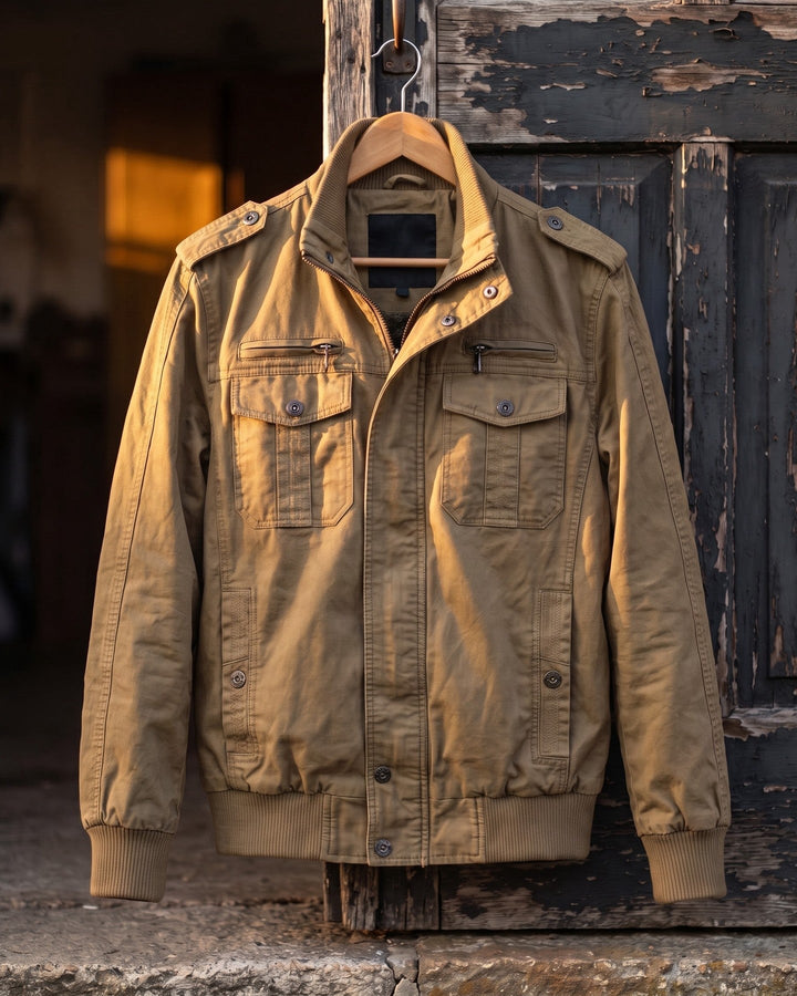 Fausto Cotton Military Jacket
