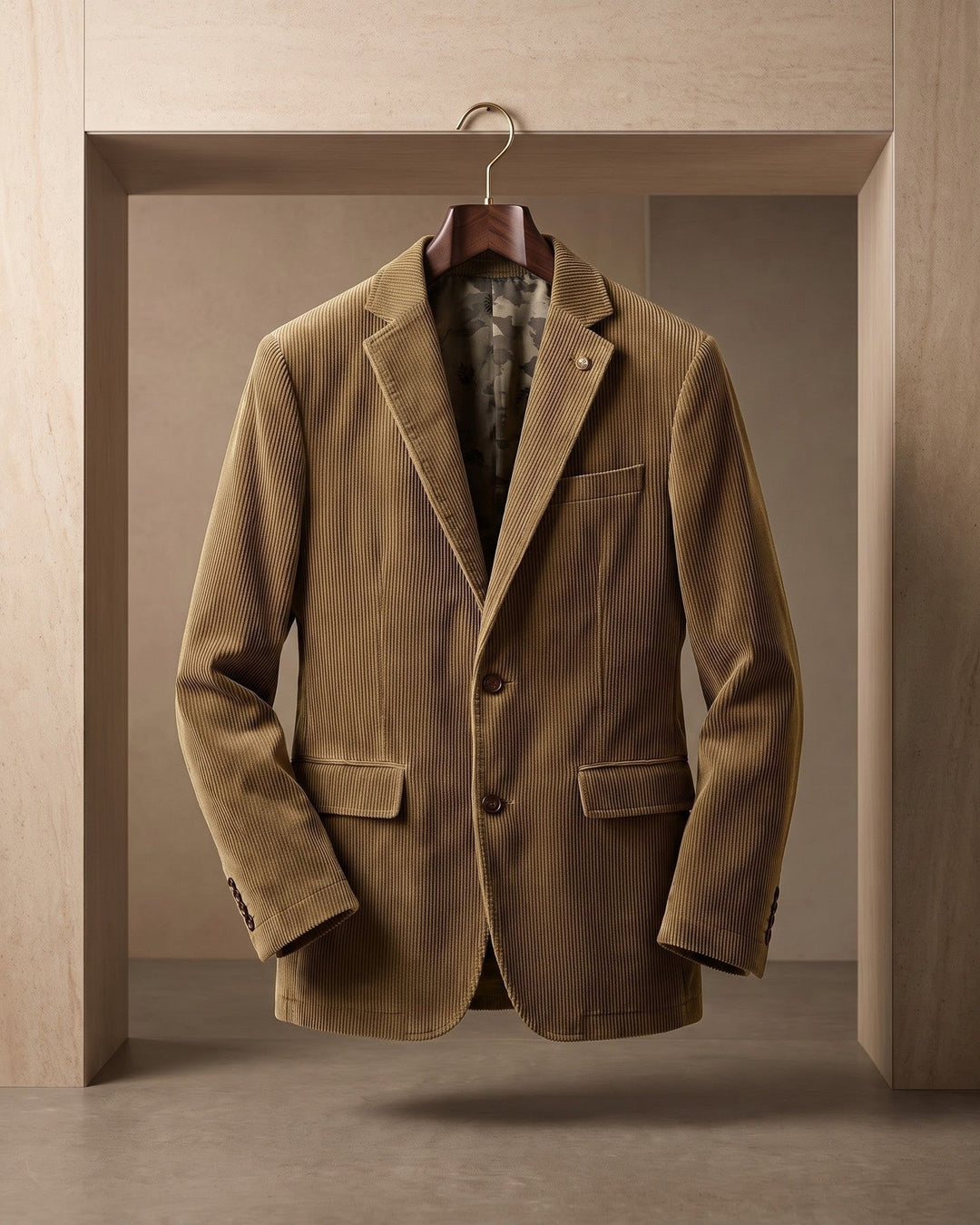 Xavier Cotton Corduroy Blazer