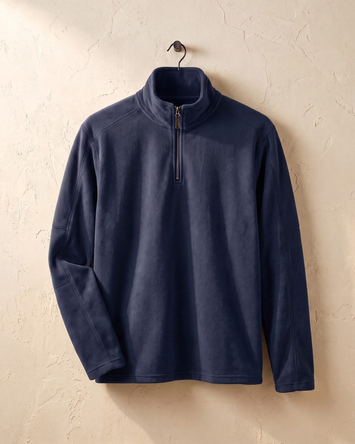 Salvatore Fleece Quarter-Zip Pullover