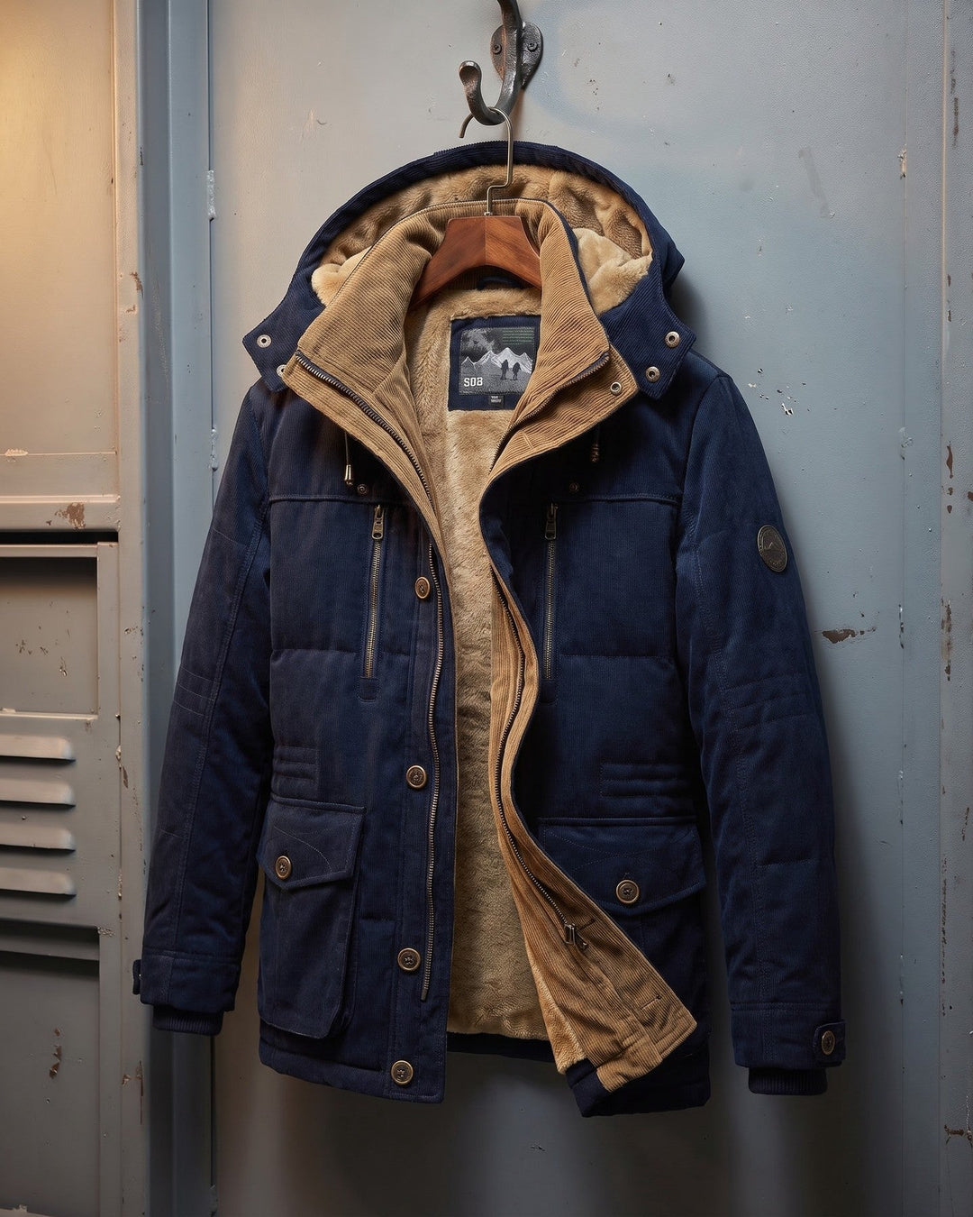 Fortunato Cotton Blend Winter Jacket