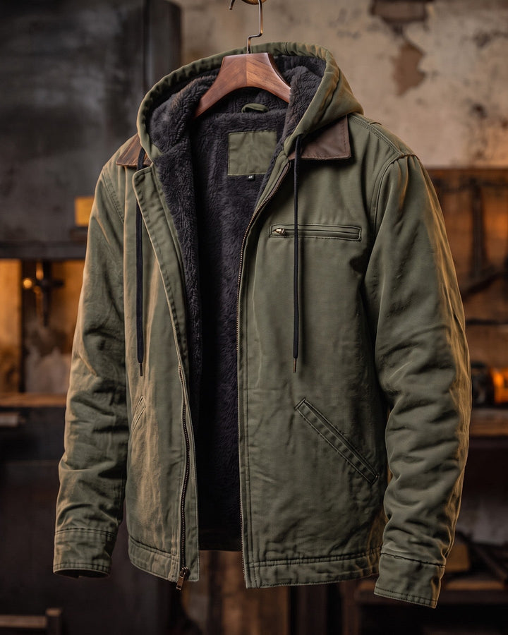 Joao Cotton Hooded Jacket
