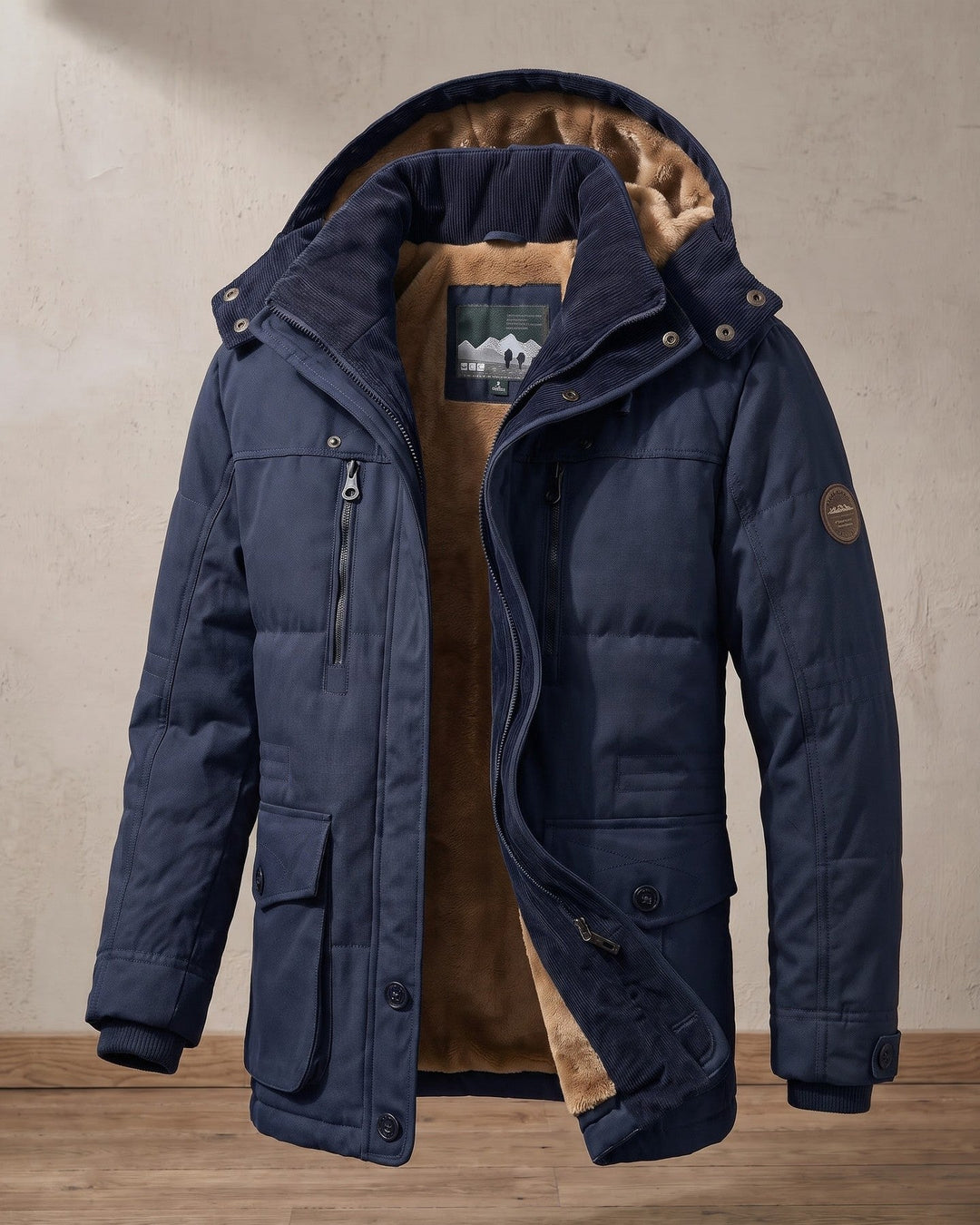 Fortunato Cotton Blend Winter Jacket