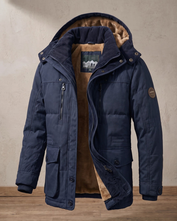 Fortunato Cotton Blend Winter Jacket