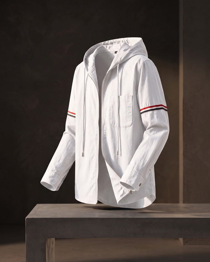 Pio Cotton Hooded Jacket