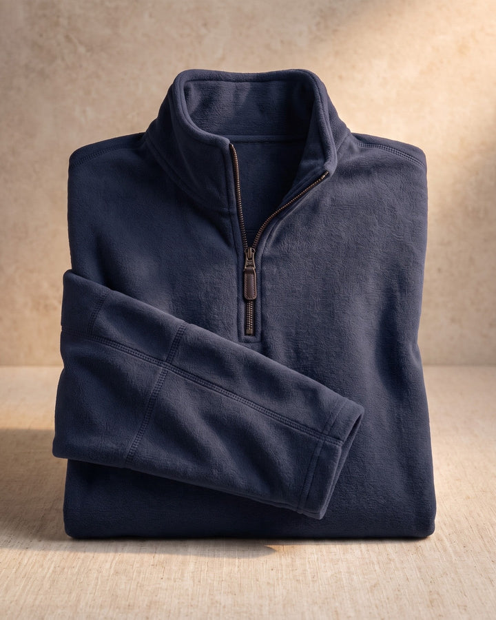 Salvatore Fleece Quarter-Zip Pullover