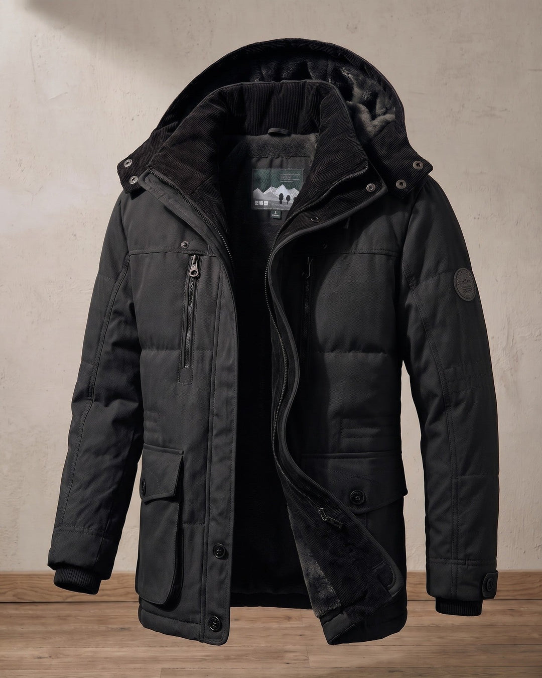 Fortunato Cotton Blend Winter Jacket