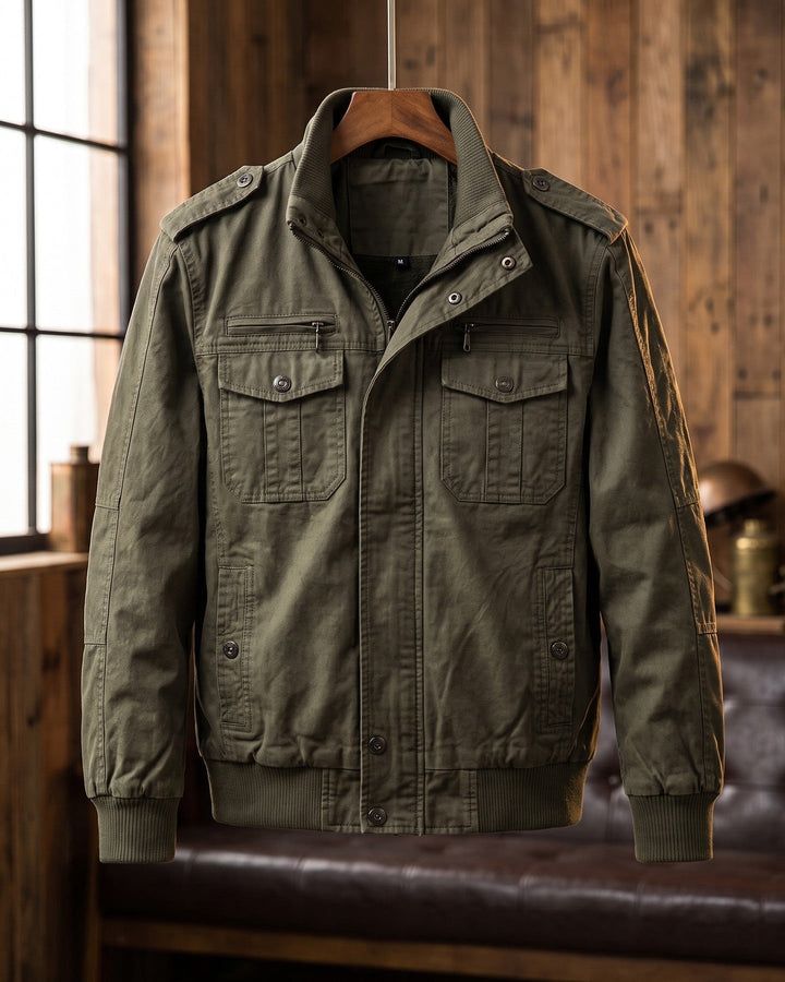 Fausto Cotton Military Jacket