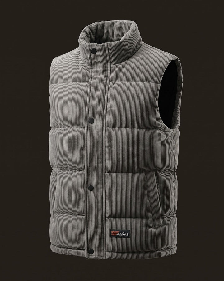 Franco Corduroy Puffer Vest