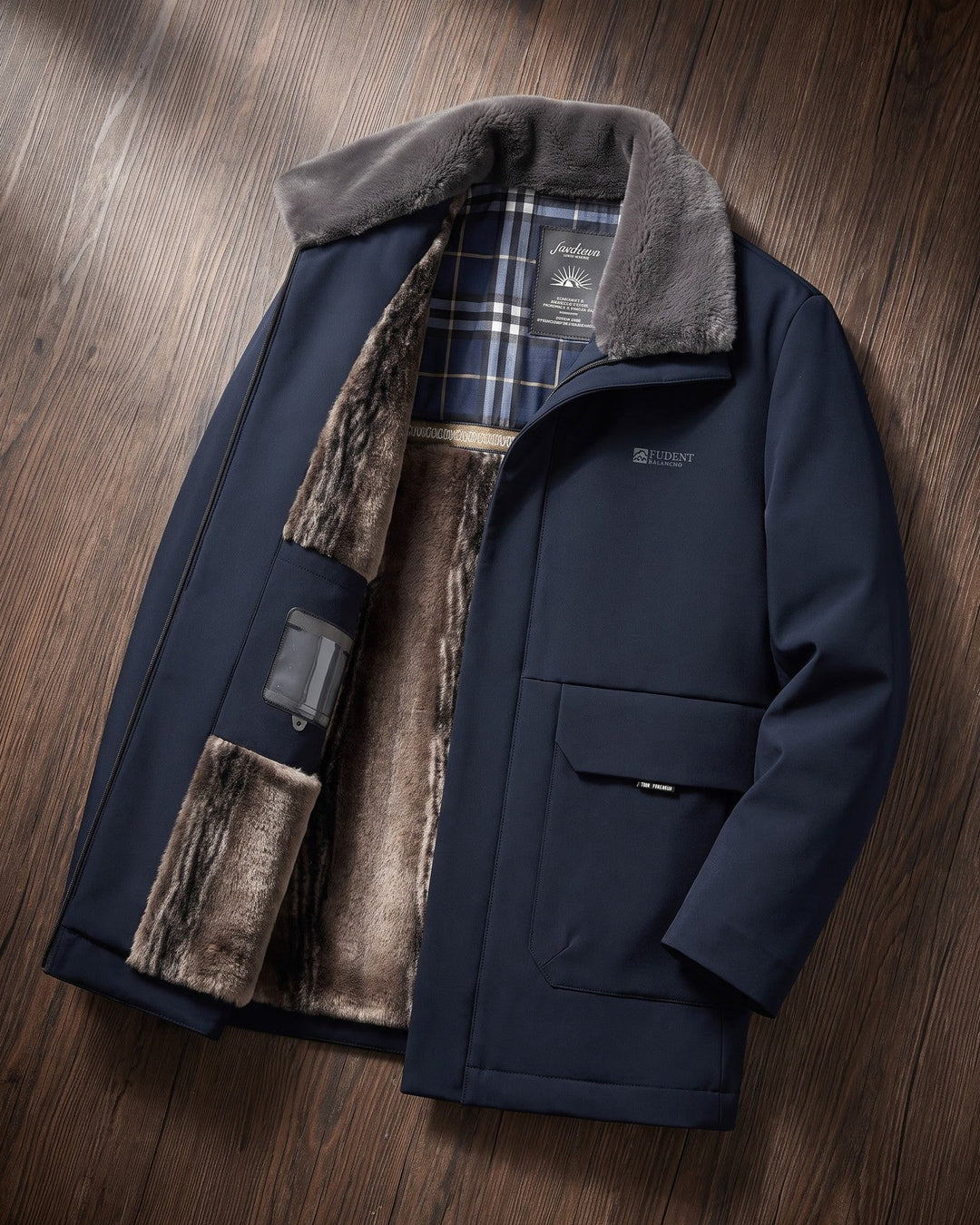 Simon Fleece-Lined Winter Jacket