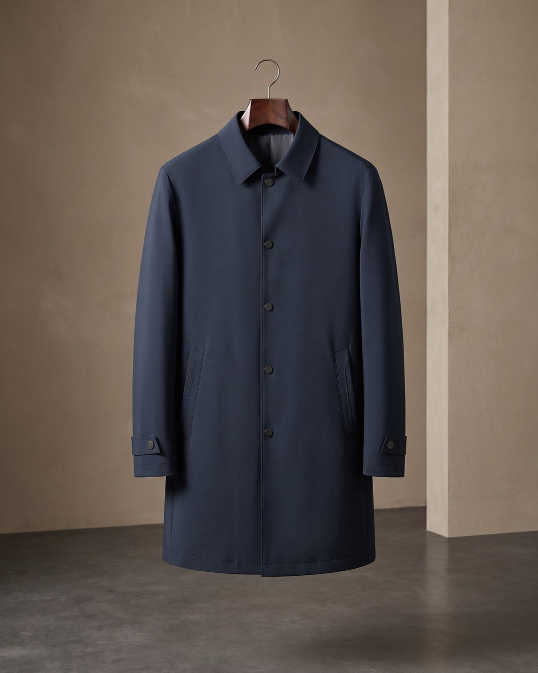 Enzo Down-Fill Mac Coat