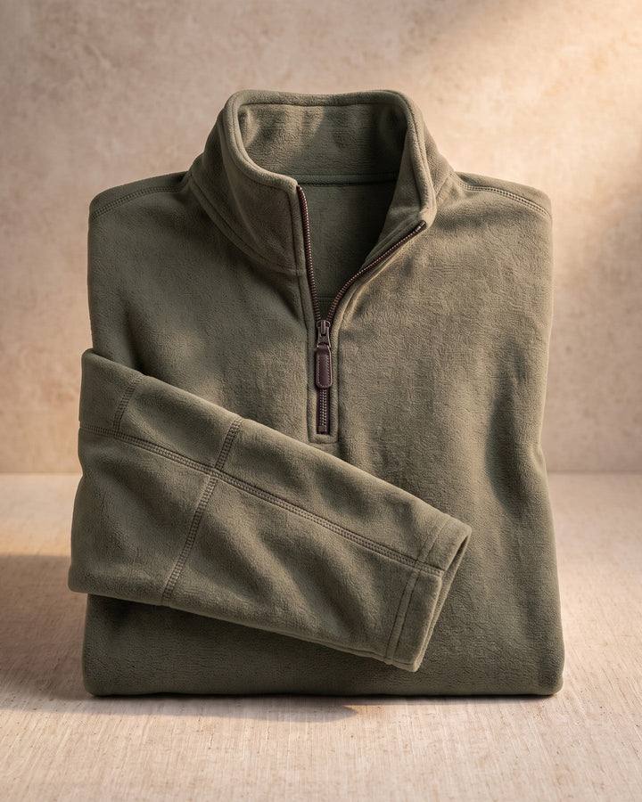 Salvatore Fleece Quarter-Zip Pullover