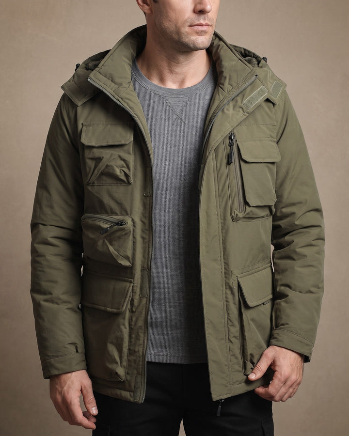 Fulvio Fleece-Lined Hooded Jacket