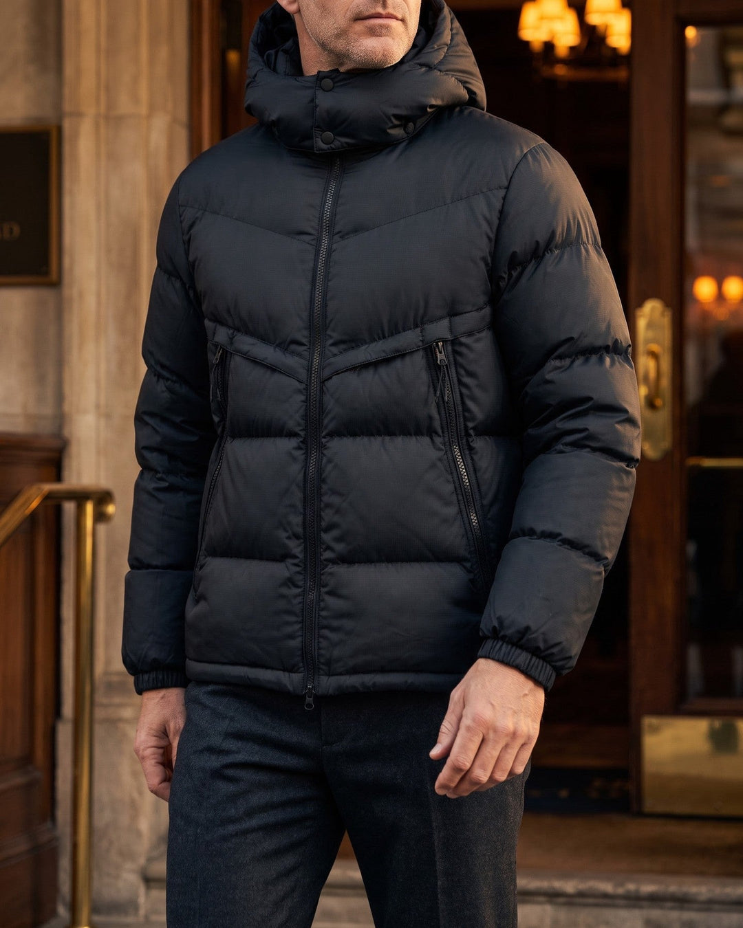 Manolo Hooded Puffer Jacket