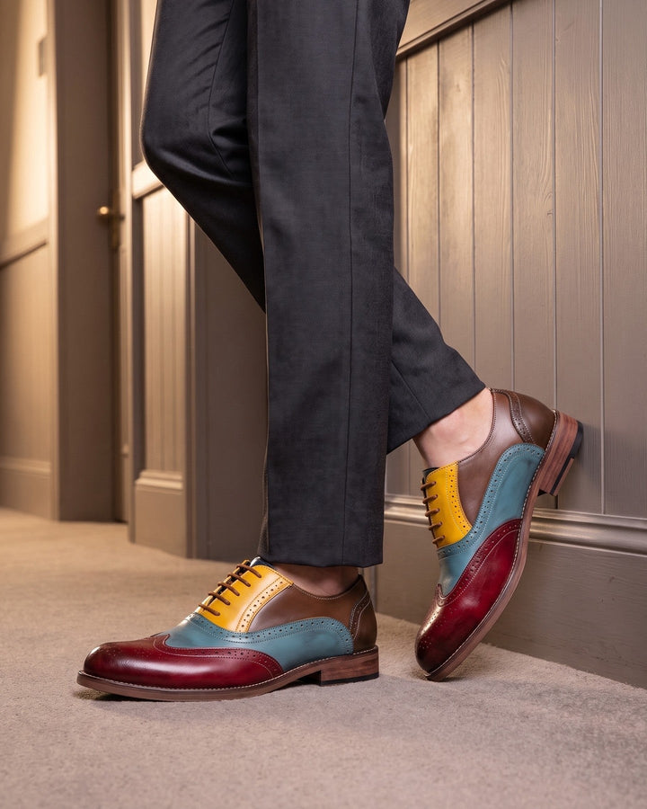 Simone Leather Wingtip Brogue Oxford