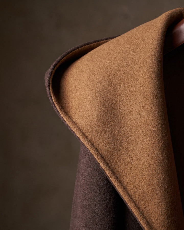 Giacomo Wool Reversible Hooded Coat