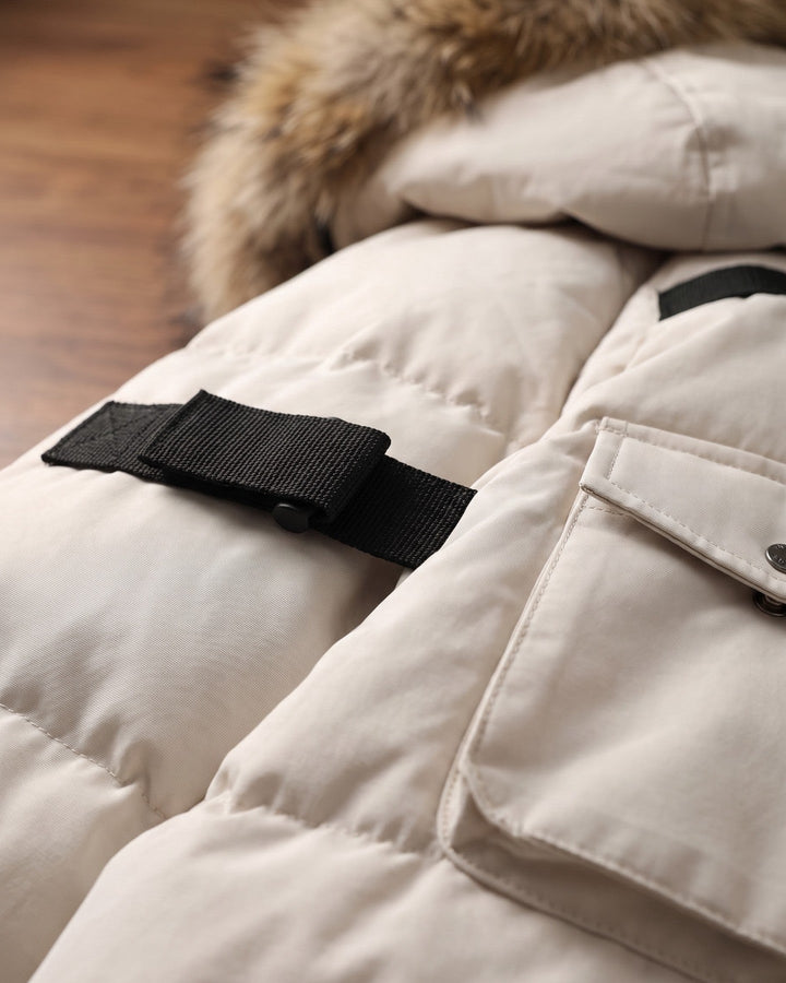 Francesco Fur-Trimmed Parka Jacket