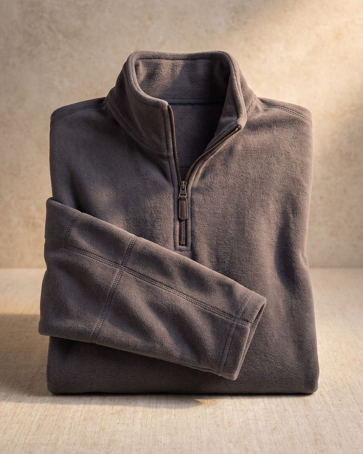 Salvatore Fleece Quarter-Zip Pullover