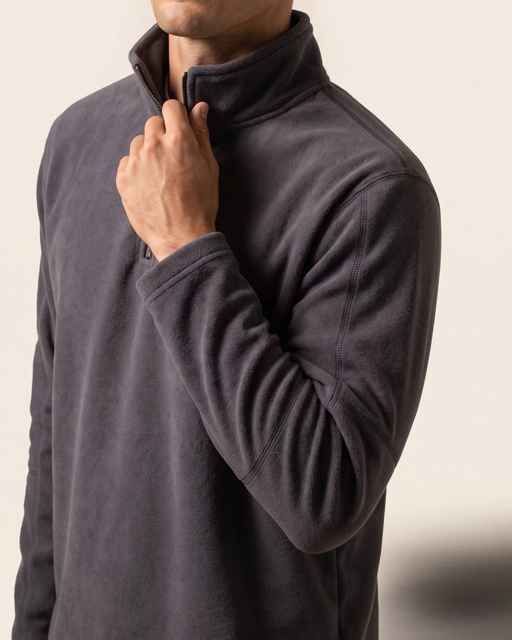 Salvatore Fleece Quarter-Zip Pullover