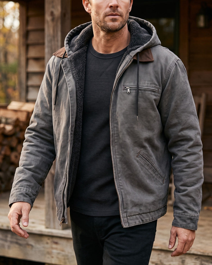 Joao Cotton Hooded Jacket
