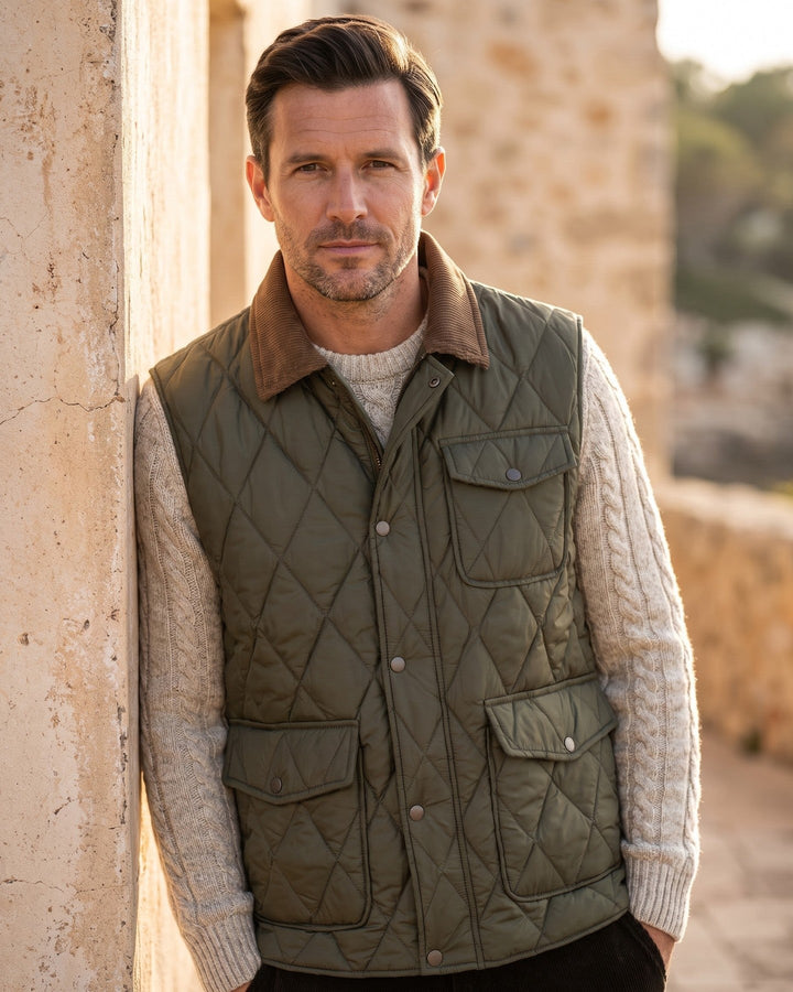 Giuliano Quilted Vest