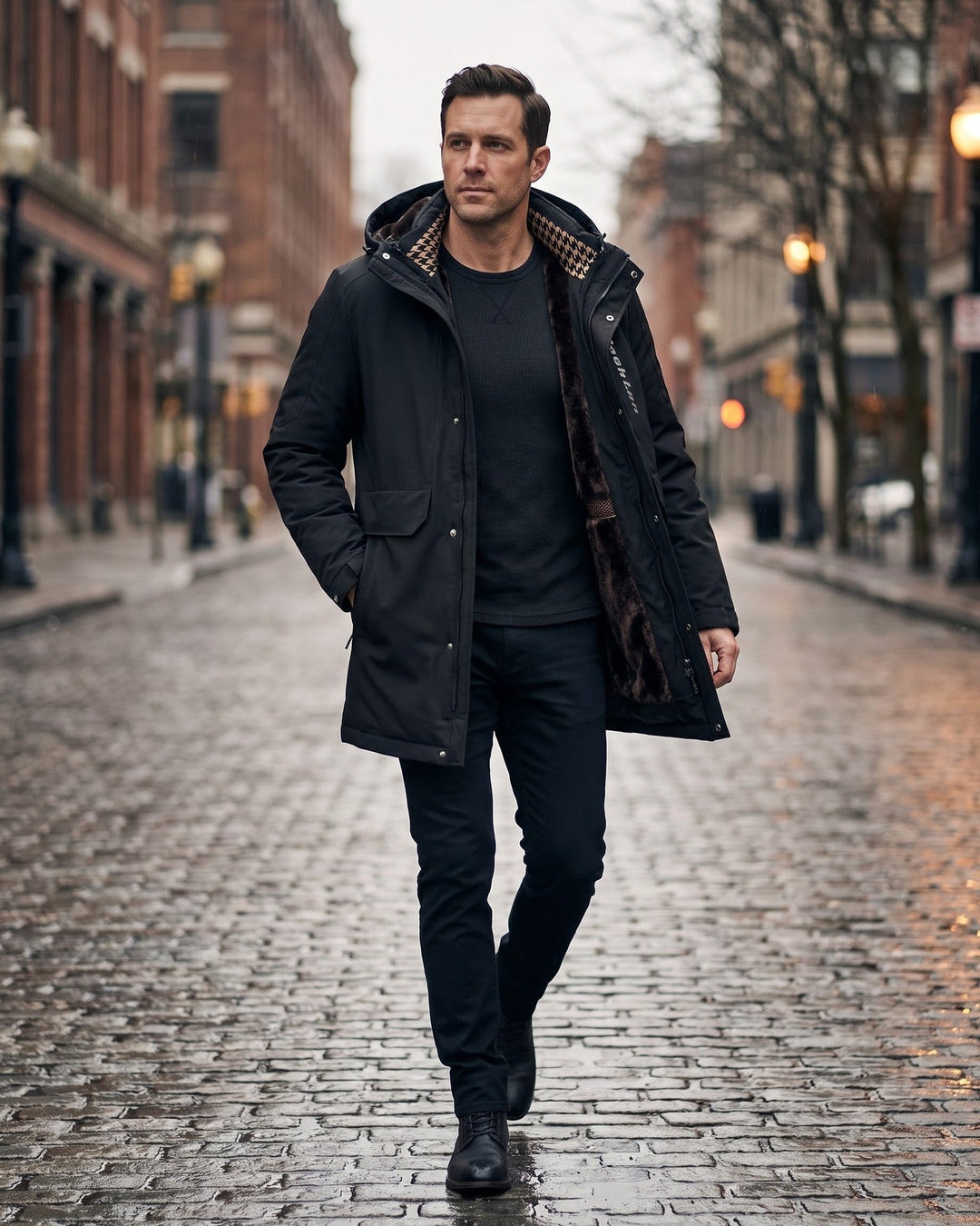 Elio Faux Fur-Lined Winter Parka