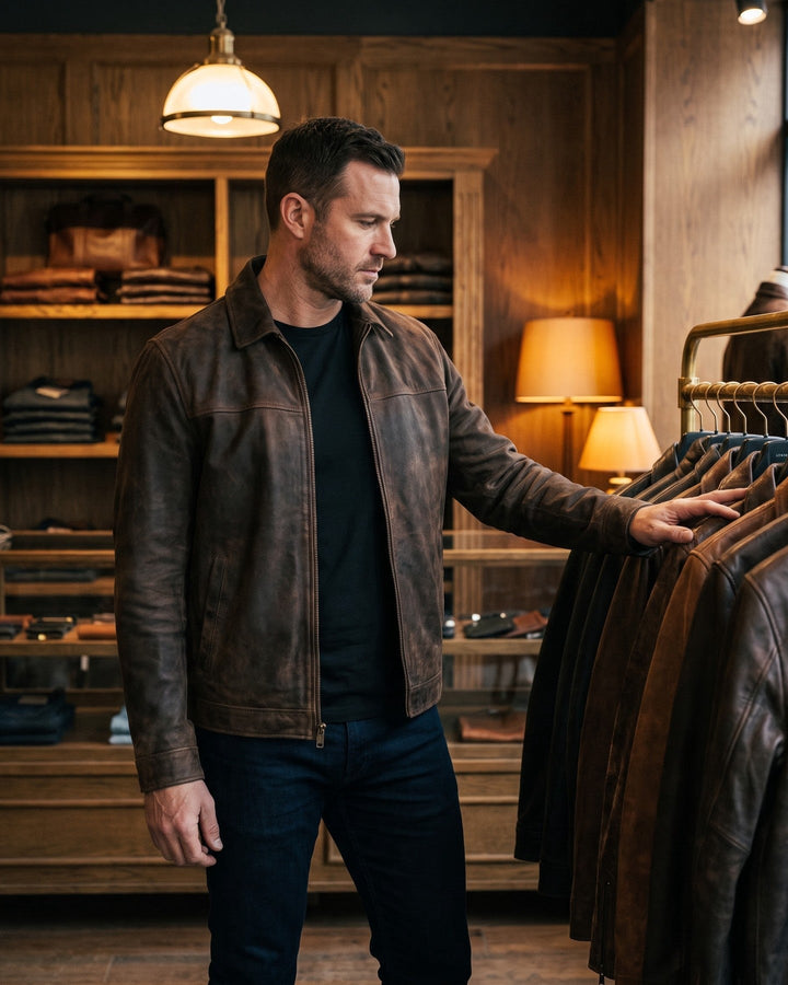 Virgilio Leather Jacket