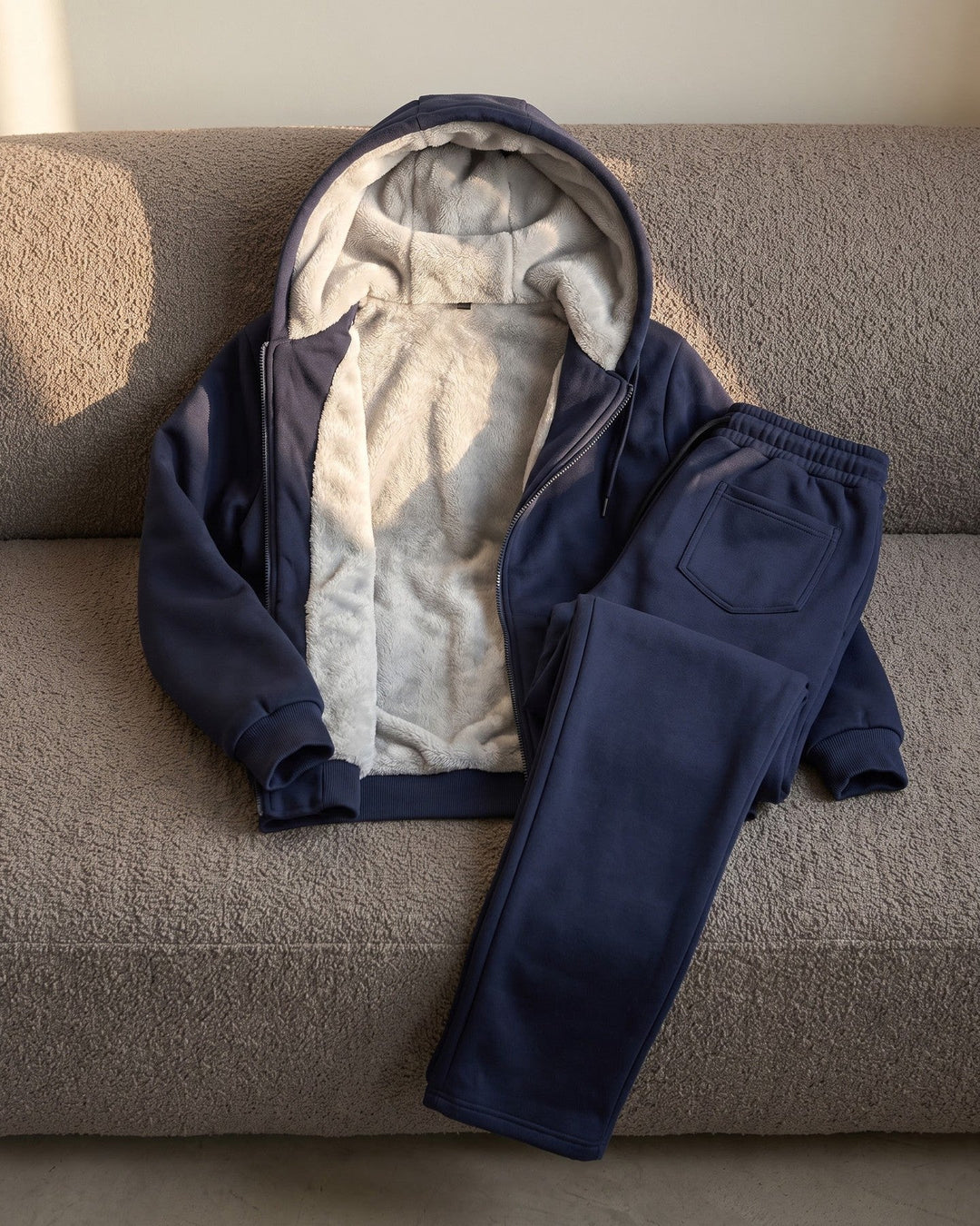 Alonso Sherpa-Lined Tracksuit Set